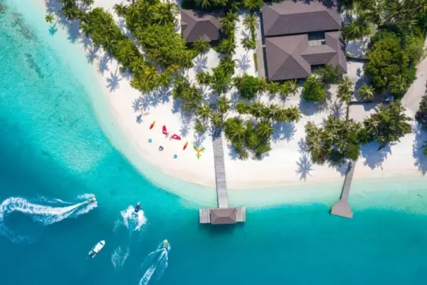 Maldives en villa avec piscine privee