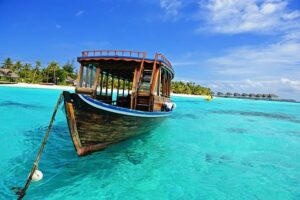 Excursion en bateau (Dhoni)