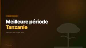 Meilleure période Tanzanie
