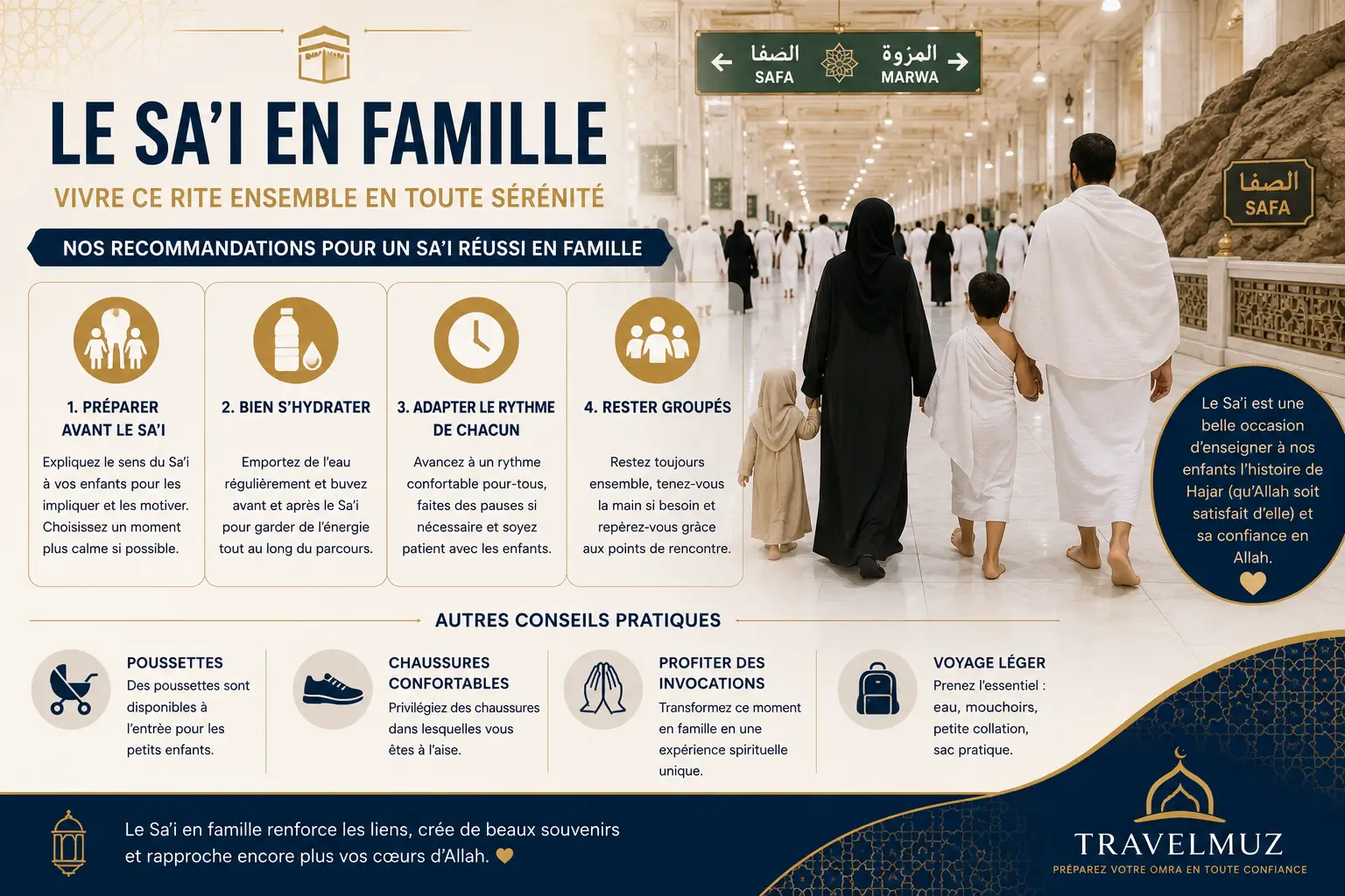 Le Sa'i en famille