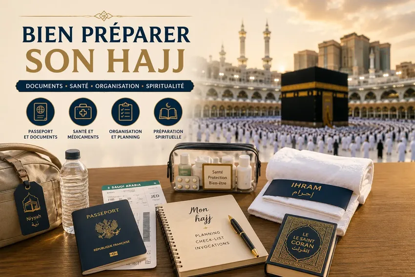 Bien préparer son Hajj avant le départ